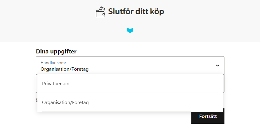 Best&auml;llning som f&ouml;retag