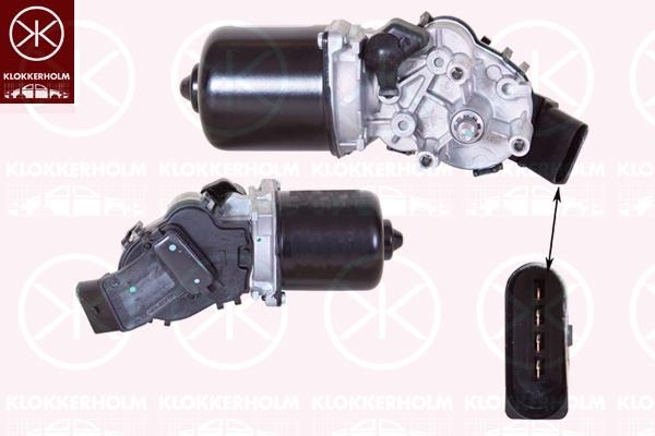Torkarmotor Klokkerholm - Audi - A2 - OE 8Z0955113
