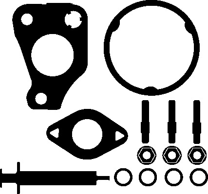 Monteringssats turbo Elring - Opel - Fiat - Citroen - Chevrolet - Peugeot - Alfa romeo
