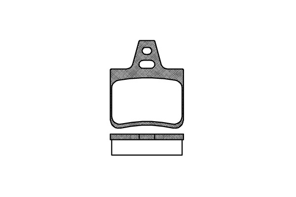 Bromsbelägg Remsa - Citroen - Xantia - OE 95667788,425174