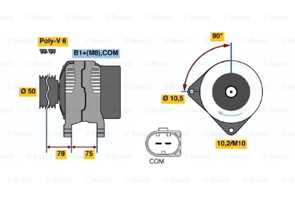 Dynamo - BMW - E46, E60, X3 e83, E6