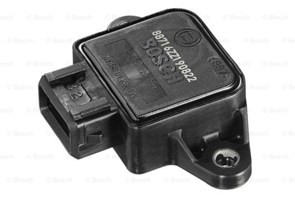 Sensor, drosselventilstilling - Toyota - Corolla, Carina. Opel - Astra, Vectra, Calibra. Saab - 900, 9000. Ferrari - 355, 550, 456. Porsche - 911 993