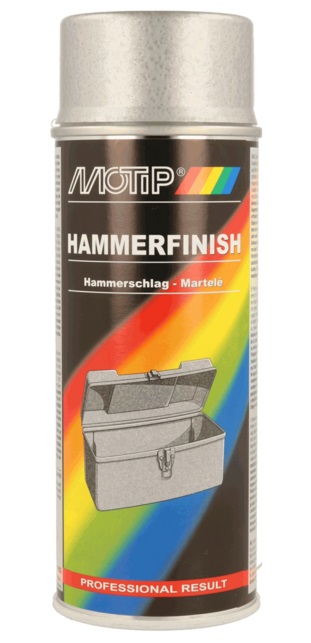 Motip Hammarlack - Grå 400 ml - Rostskyddsfärg / Metallfärg