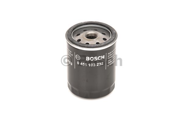 Bosch 451103232 Oljefilter – Skrufilter, M18x1.5, Ø76 mm, Høyde 100 mm - Opel - Astra, Vectra, Kadett, Ascona