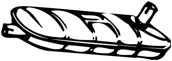 Fremre eksospotte - Opel - Rekord