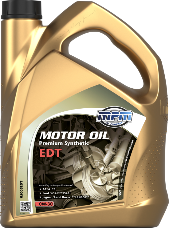 MPM Premium Synthetic EDT 0W-30 Motorolja Dunk 5 l - Motorolja - Toyota - Ford - Kia - Subaru - Hyundai - Honda - Suzuki - Land-rover