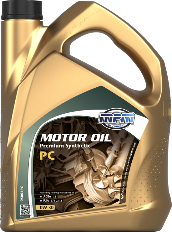 MPM Premium Synthetic PC 0W-30 Motorolja Dunk 5 l - Motorolja - Toyota - Peugeot - Kia - Citroen - Fiat - Hyundai - Subaru - Mitsubishi