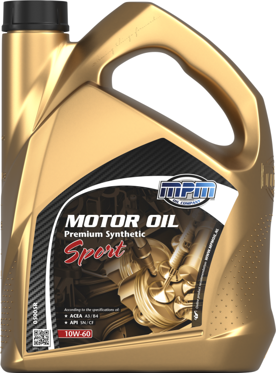 MPM Premium Synthetic Sport 10W-60 Motorolja Dunk 5 l - Motorolja - Alfa romeo - BMW - Aston martin - Ferrari