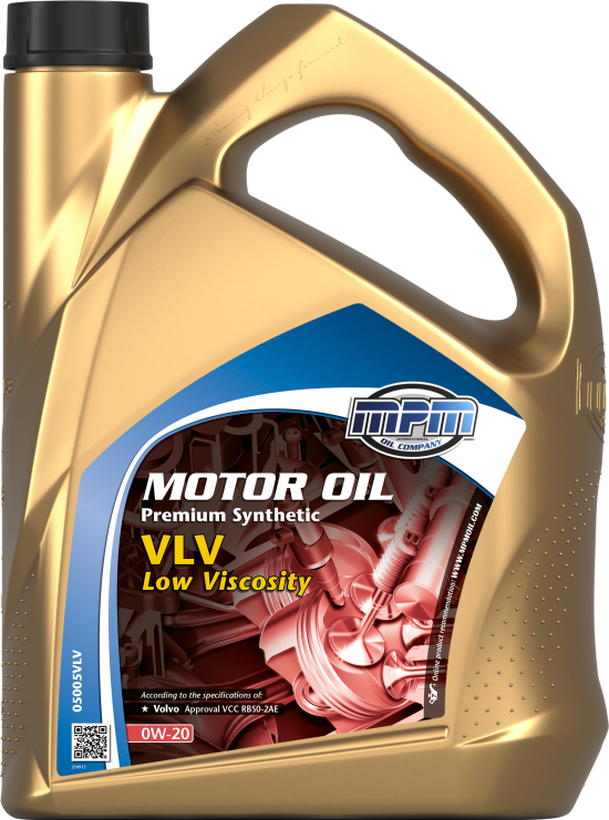 MPM Premium Synthetic Low Viscosity 0W-20 Motorolja Dunk 5 l - Motorolja - Volvo - V70, V60, Xc60, V40, Xc70, V90, Xc40, S60, Xc90, S80, S90