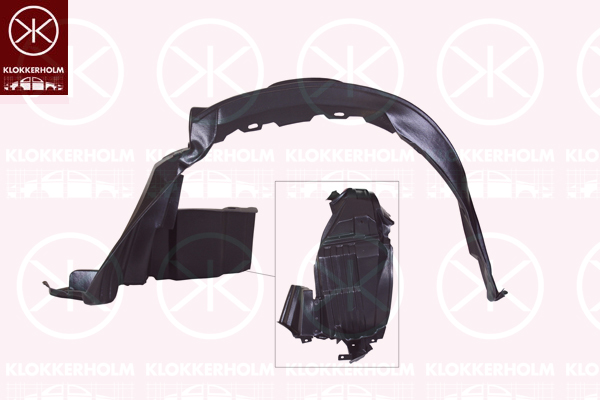 Skärmkant Klokkerholm - Toyota - Aygo - OE 538750H020,538750H010,538750H011