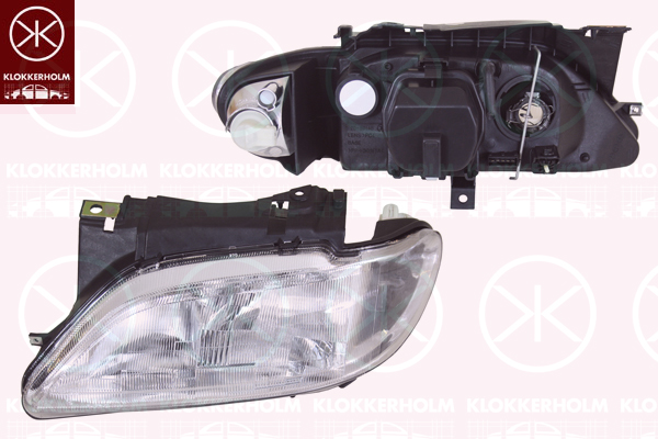 Strålkastare Klokkerholm - Citroen - Xsara - OE 6205R6