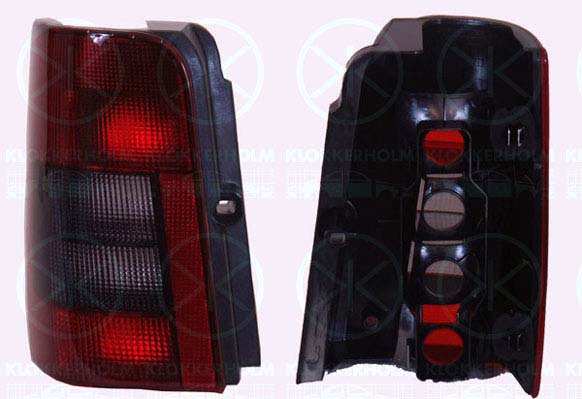 Baklykta Klokkerholm - Citroen - Berlingo. Peugeot - Partner - OE 6351H2,6351EC