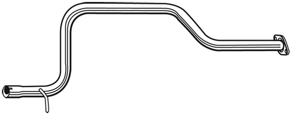 Eksosrør - Nissan - Primera