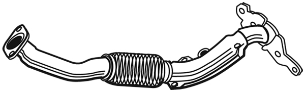 Eksosrør - Mitsubishi - Colt, Lancer