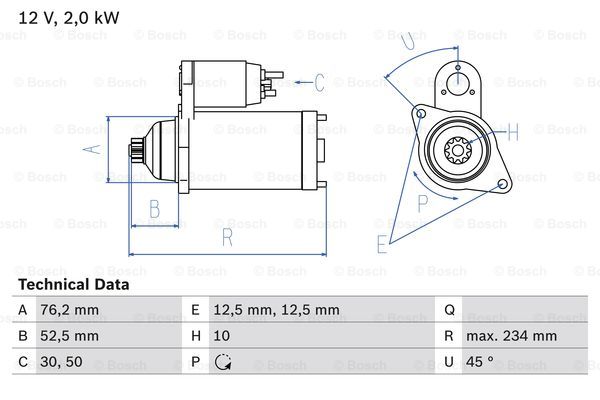 Starter - Skoda - Octavia, Fabia, Roomster, Praktik, Roomster scout. VW - Polo, Golf iii, Fox. Seat - Ibiza, Cordoba