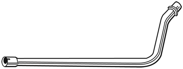 Mellanrör Walker - Toyota - Aygo. Peugeot - 107. Citroen - C1 - OE 174100Q010SP22,174100Q010,1717CYSP22,1717CY,1609205880