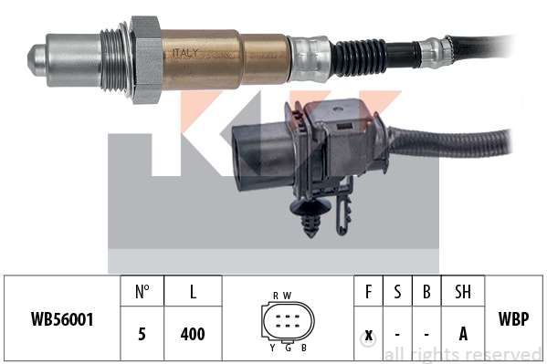 Lambda-sonde - Volvo - Kia - Hyundai - Ford - Alfa romeo - Opel