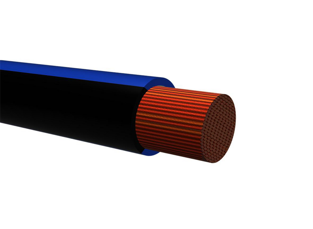 R2G4, 0.75mm2, BLÅ/SVART ProMeister