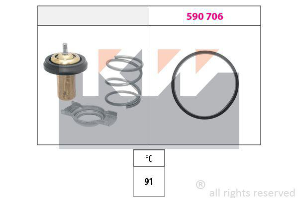 Termostat Facet - Nissan - Micra - OE 1106000Q1F,110600968R
