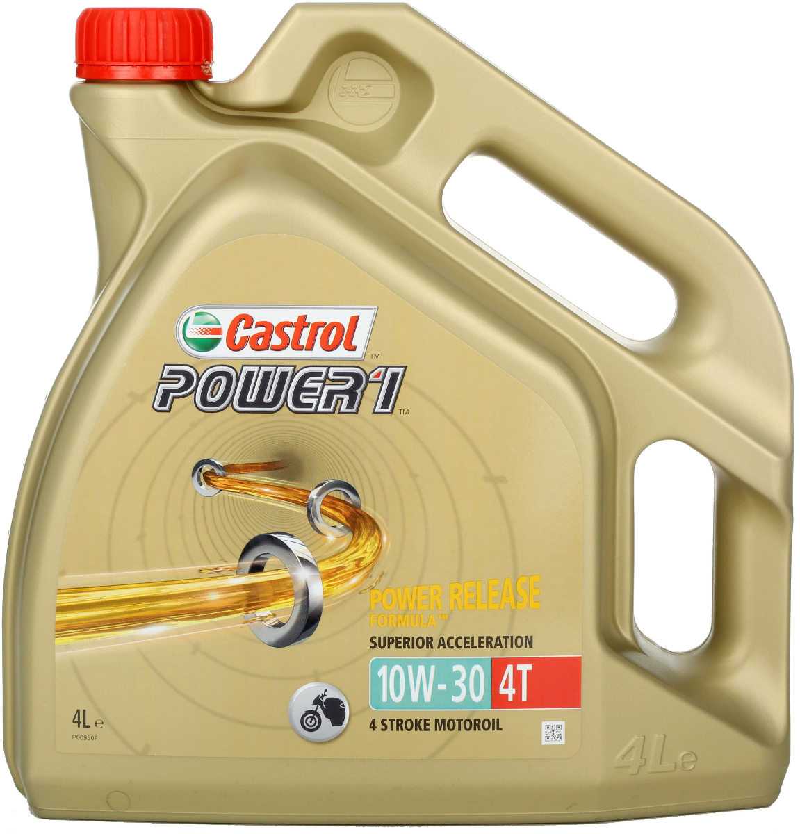 Castrol Power 1 10W-30 4T 4-taktsolja Dunk 4 l