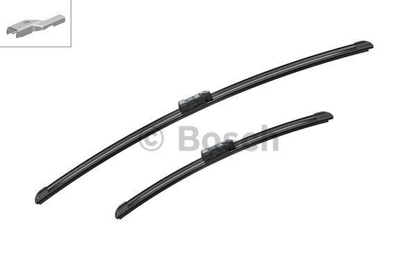 Torkarblad/Vindrutetorkare Bosch Aerotwin A543S - 2-pack - Citroen - Berlingo. Peugeot - Partner, Rifter. Opel - Combo - OE 9820344280,9820343580