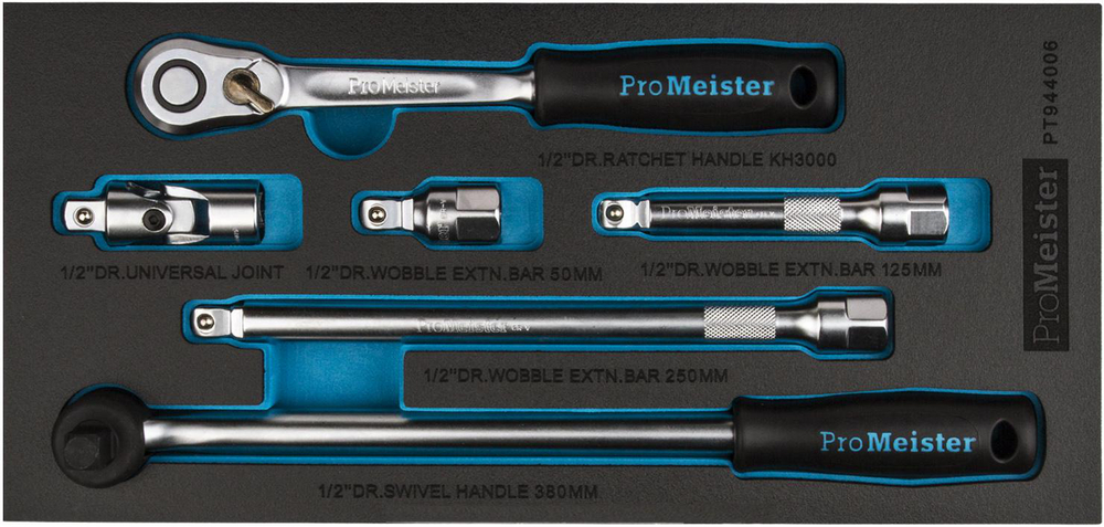 Tillbehör 1/2" 6-Delar ProMeister