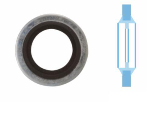 Olje Plug Pakning 100-Pack - Renault - Volvo - Saab - Citroen - Nissan - Peugeot - Mercedes - Dacia