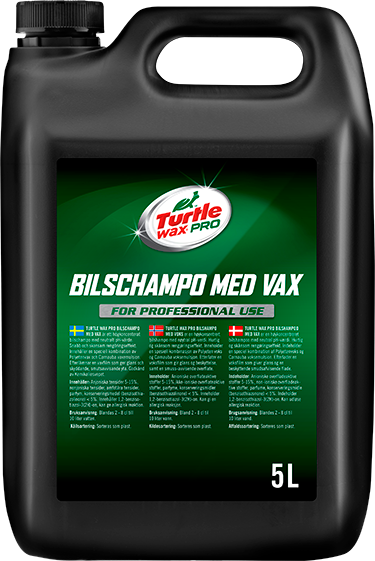 Turtle Wax Pro - Bilschampo Dunk 5 l