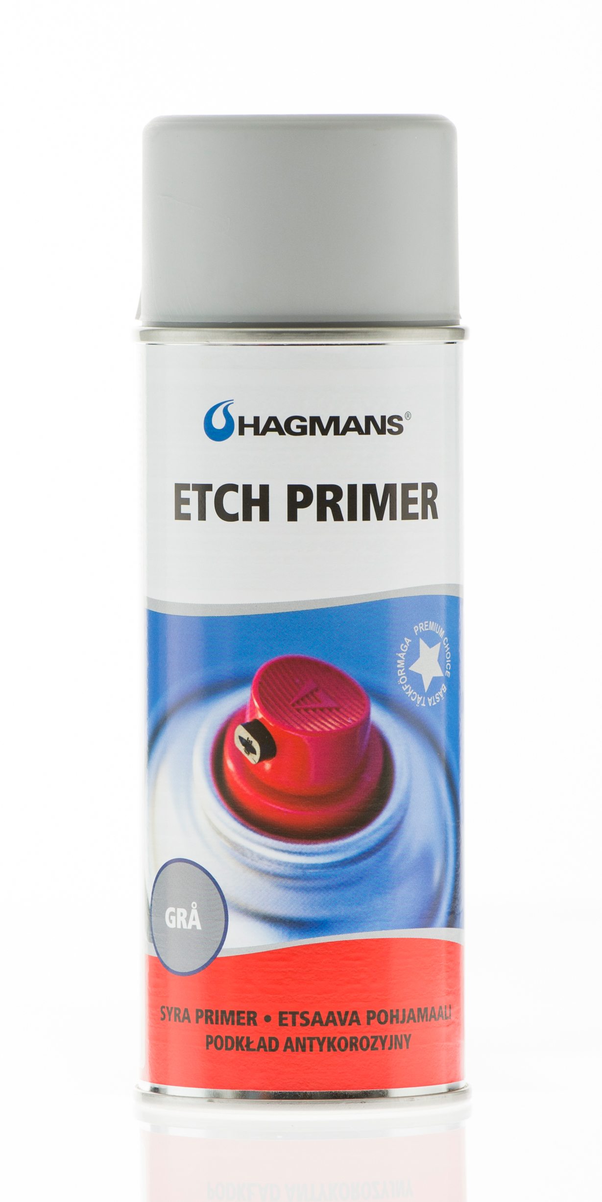 Hagmans ETCH Primer - Primer Grå 400 ml