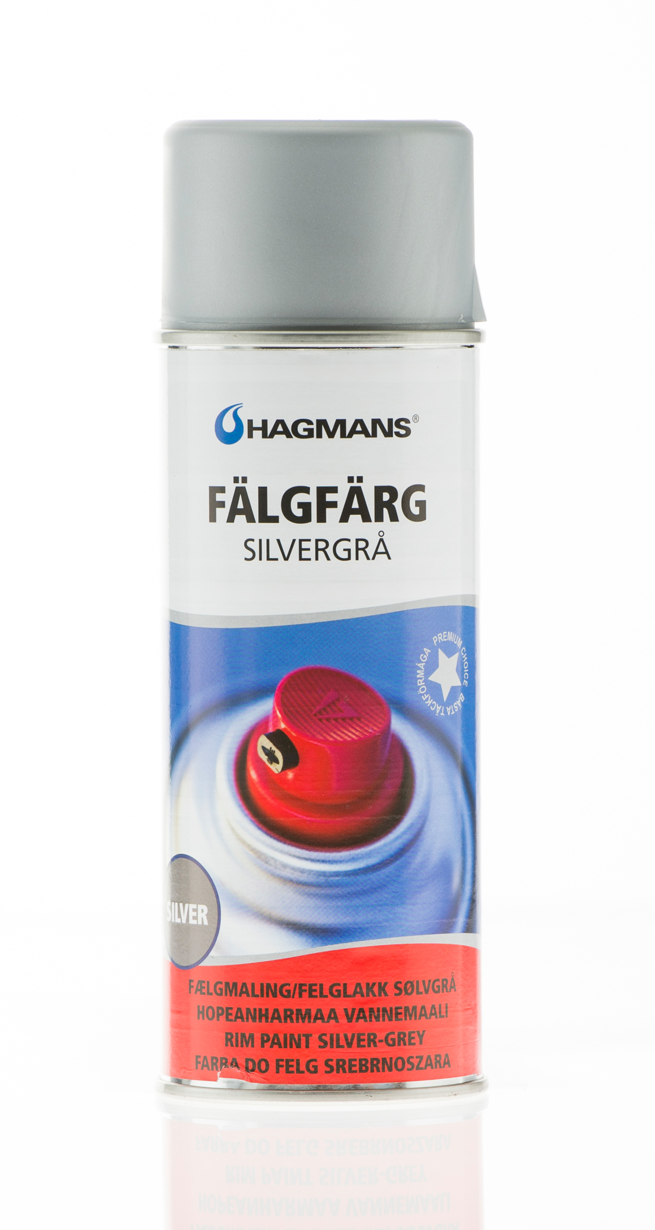Hagmans Carosol - Felg farge Sølv grå 400 ml