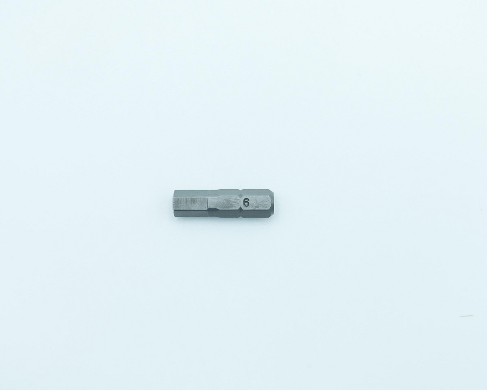 Bits 1/4" Insex 6 Längd 25mm 5-Pack ProMeister