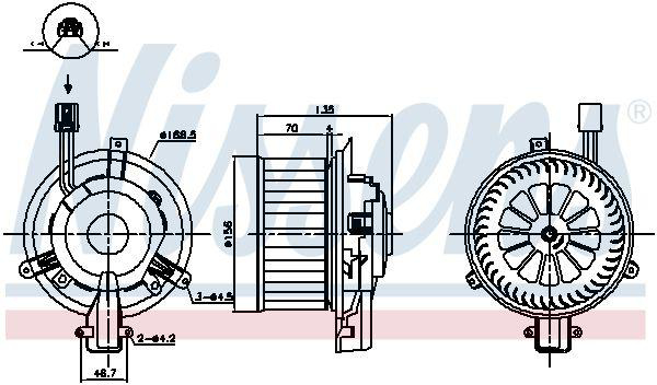 Coupé Fan Motor - Opel - Mokka