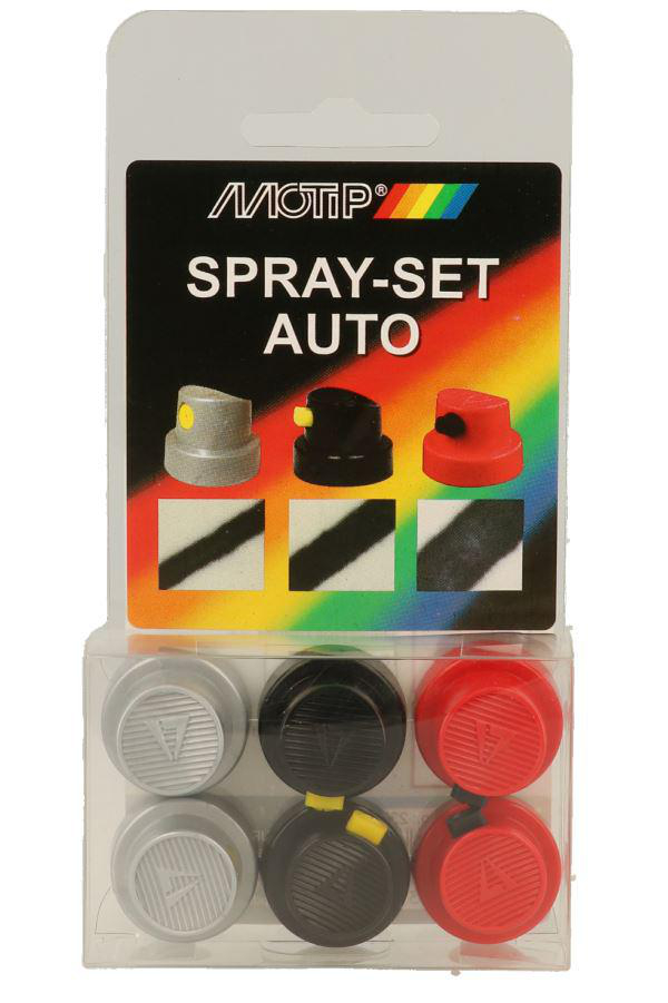 MOTIP Dysesett 6 stykk - 6pcs