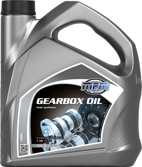 MPM Gearbox Oil 75W-90 GL-4/5 Semi Synthetic Dunk 4 l - Toyota - Fiat - Nissan - Subaru - Renault - Mazda - Dacia - Seat