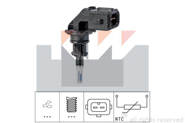 Sensor, Insugslufttemperatur KW - BMW - 5-serie, 1-serie, E9*, E46