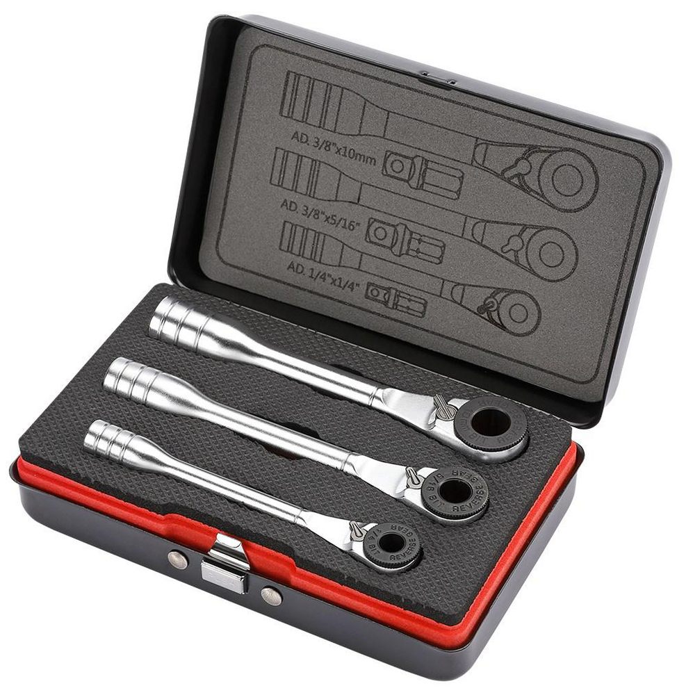 Spärrskaft & Adapters Mini 6-Delar Sonic