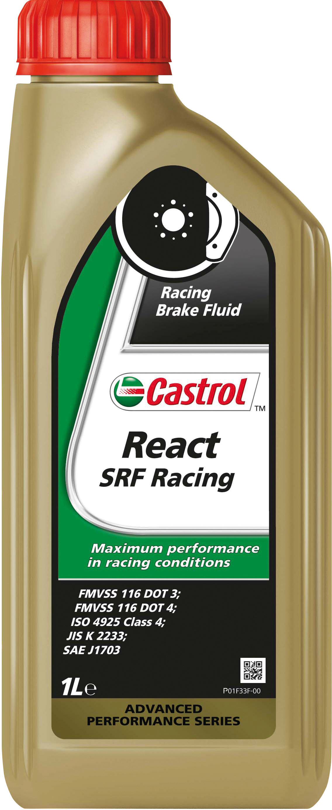 Castrol Bremsevæske React SRF Racing - 1 l