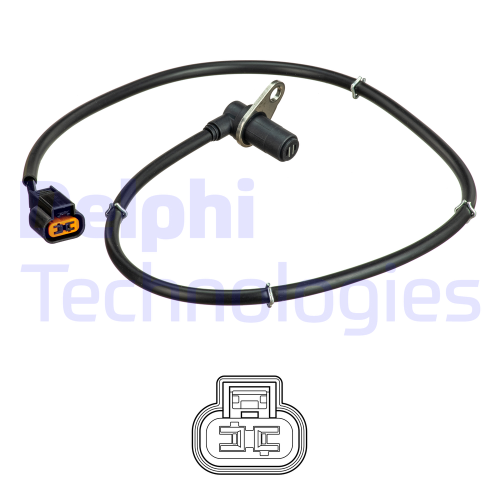 ABS-sensor - Mitsubishi - Pajero