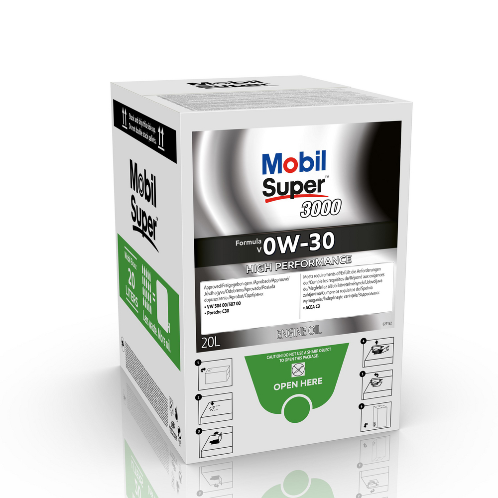 MOBIL SUPER 3000 FORMULA V 0W-30 BAG-IN-BOX Mobil - Motorolje