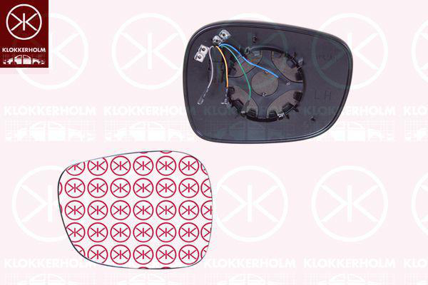 Spegelglas Klokkerholm - BMW - X3 f25, X3, X1 e84 - OE 51162991663,2991663