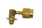 Adapter Utvändig Gänga 1/4" SAE - Invändig Gänga 1/4" SAE 90 Grader Wa