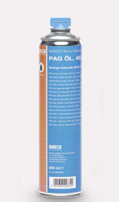 Kompressorolja Pag Iso 46 För R1234Yf Profi Oljesystem 500 ml Waeco