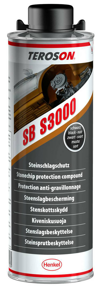 Teroson SB S3000 BK - Stenskottsskydd 1 l