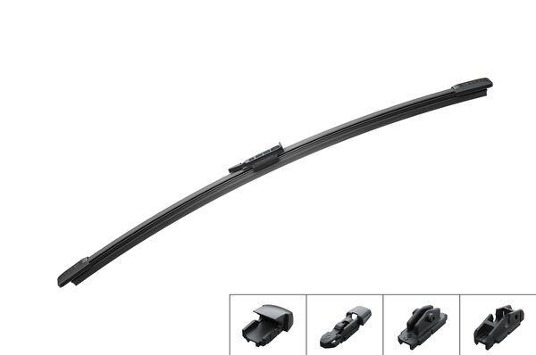 Torkarblad/Vindrutetorkare Bosch Aerotwin Multi-Clip AM33H Flatblade - - VW - Skoda - Audi - Volvo - Seat - Mercedes - BMW - Renault