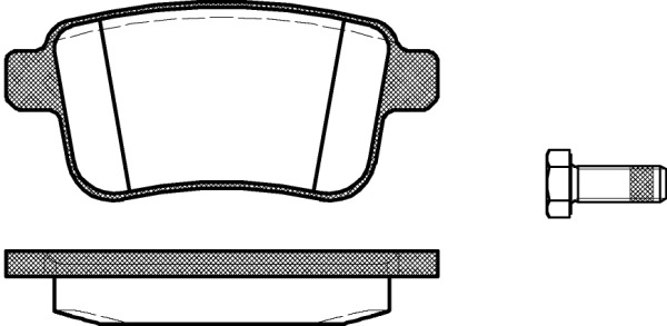 Bromsbelägg Roadhouse - Renault - Kangoo. Mercedes - Citan. Nissan - Nv250 - OE A4154210410,4154210400,A4154210400,4154210410,4406000Q3B,4406000Q3E