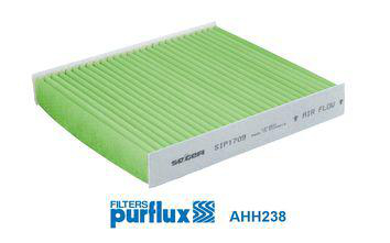 Kupefilter Antiallergi Hepa Purflux - Volvo - V50, S40, C30, C70. Ford - Focus - OE 1354953,1494691,1354952