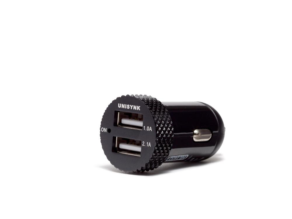 Dubbel USB billaddare Unisynk