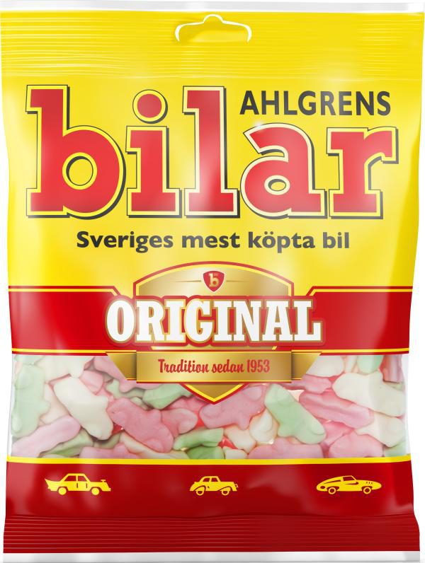 Ahlgrens Bilar original - liten påse 30g