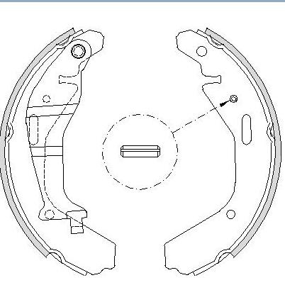 Bromsbackar - Suzuki - Alto. Nissan - Pixo - OE 53200M68K00,99013704020,440604A00F