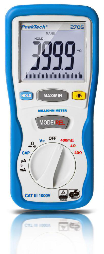Milliohmmåler RMS 750 VAC